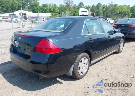 2006 Honda Accord Lx из США, поврежденный, VIN 3HGCM56466G707652